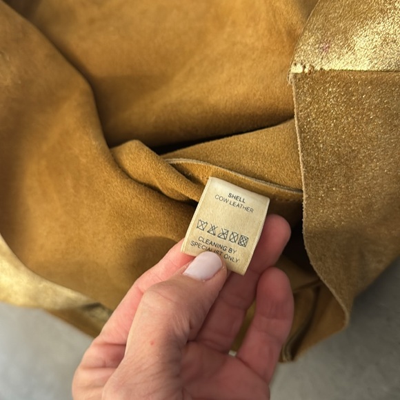 Shiraleah metallic gold leather bag - Picture 2 of 10